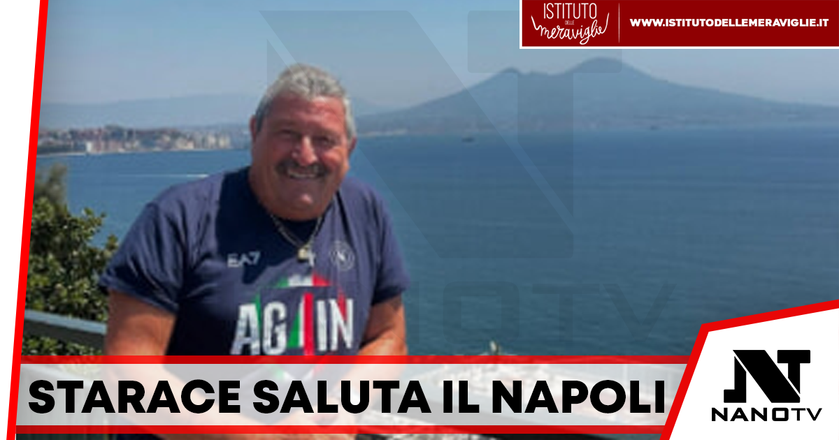 Tommaso Starace dice addio al Napoli dopo 50 anni: “Ora mi riposo, ma sarò sempre tifoso”