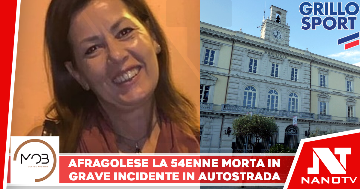 E’ di Afragola la 54enne morta dopo un grave incidente sull’autostrada a Torre Annunziata: il cordoglio del sindaco Pannone
