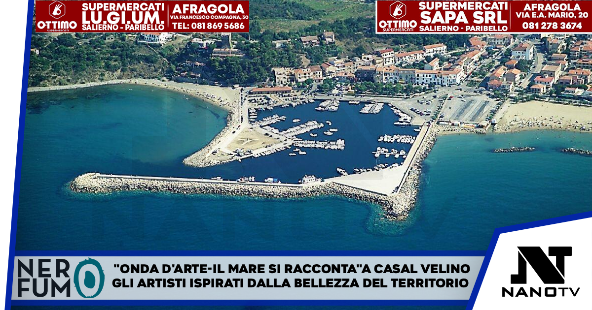 “Onde d’arte-il mare si racconta” a Casal Velino Gli artisti ispirati dalla bellezza del territorio