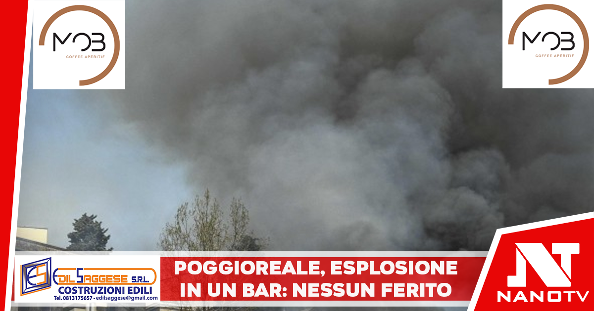 Poggioreale, esplosione in un bar: nessun ferito, indagano i Carabinieri