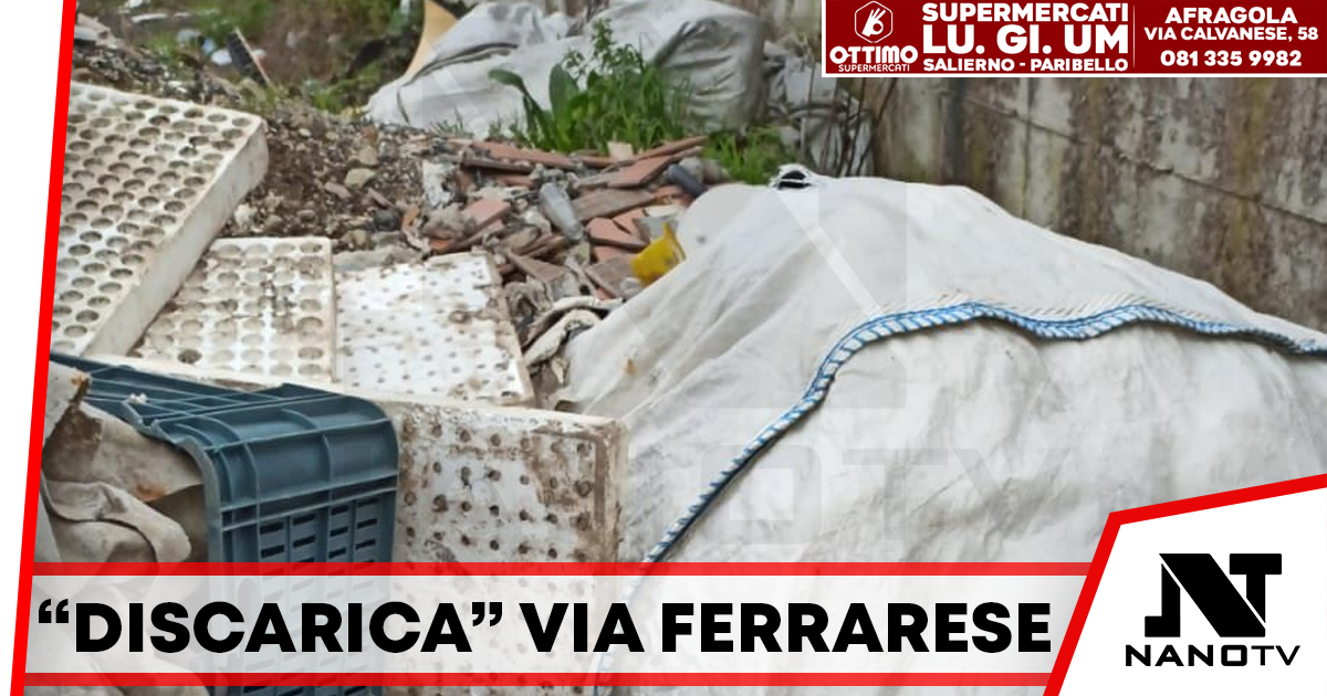 Afragola, discarica di via Ferrarese: 15 anni di promesse mai mantenute