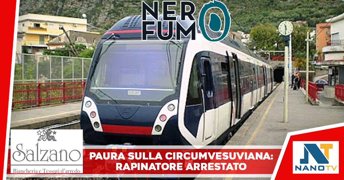 Arrestato rapinatore sulla Circumvesuviana: minacciava i giovani con un coltello