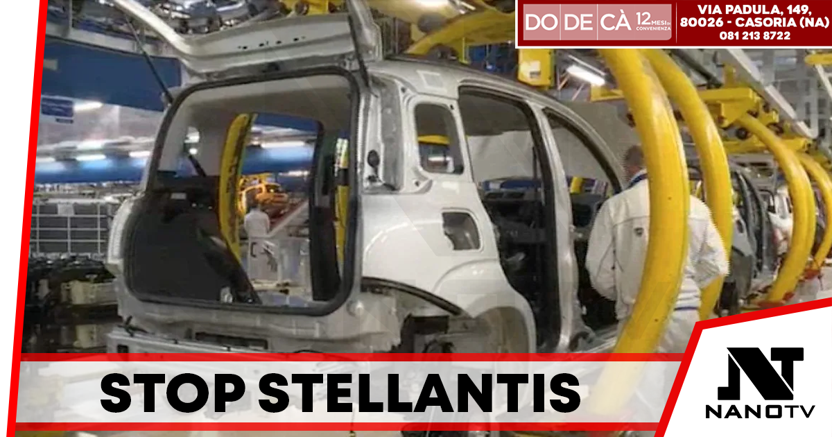 Stellantis, stop temporaneo a Pomigliano: contratti di solidarietà per Panda e Tonale