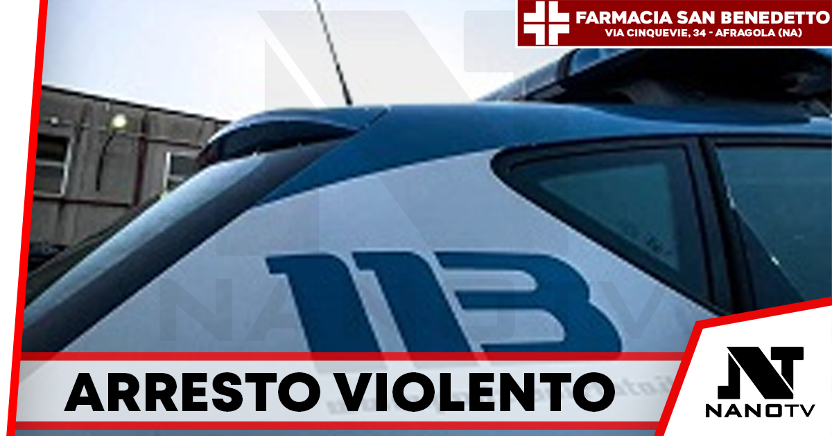 Casoria, devastata la cassa di un locale: 30enne arrestato dopo aver aggredito i poliziotti