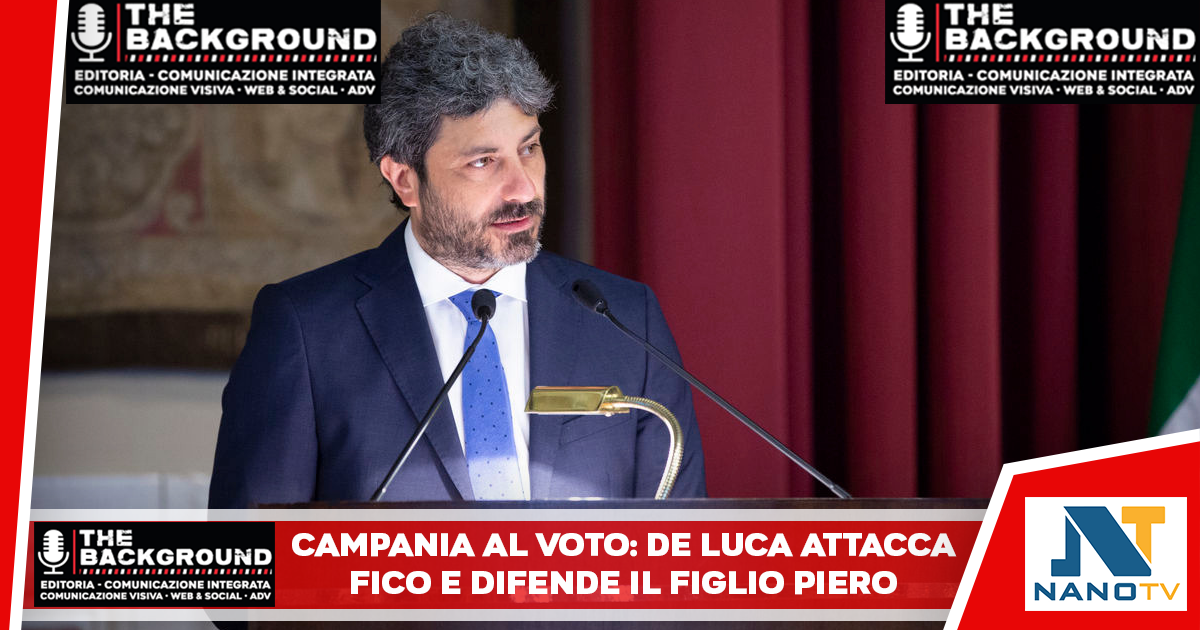 Campania alle urne: De Luca attacca Fico e difende il figlio Piero