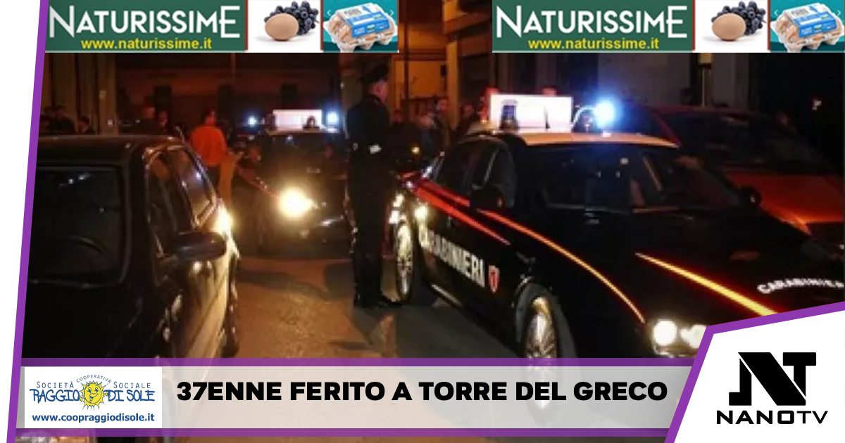 Torre del Greco: Ferito un 37enne con colpi di arma da fuoco