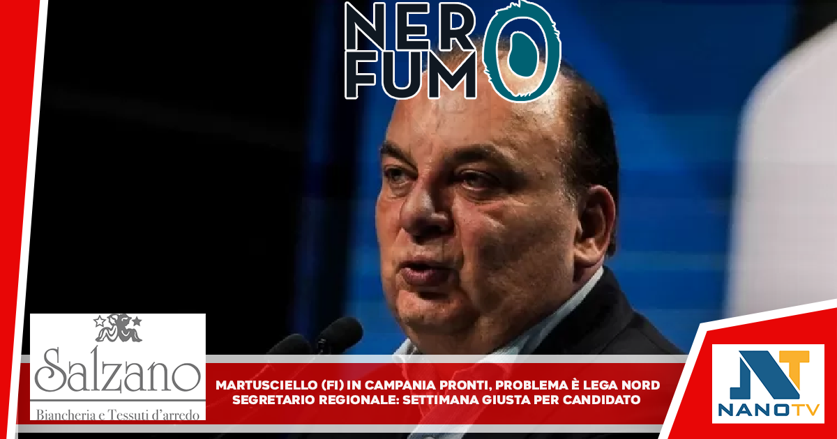 Martusciello (Fi), ‘in Campania pronti, problema è Lega al Nord’ Segretario regionale: ‘settimana giusta per candidato’
