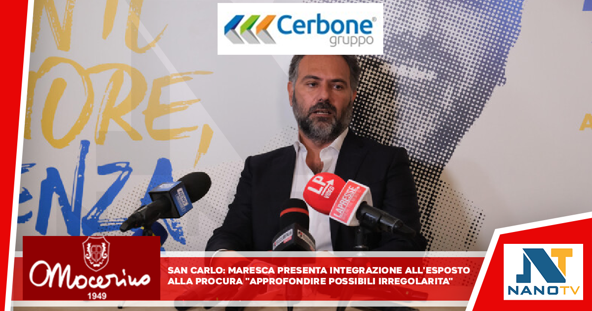 San Carlo: Maresca presenta integrazione all’esposto alla Procura ‘Approfondire possibili irregolarità, compensi e pagamenti”