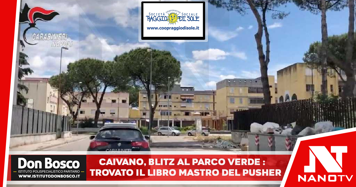 caivano, blitz al Parco Verde: trovato il libro mastro del pusher