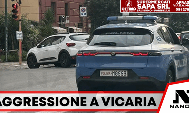 Vicaria, brandisce un coltello e aggredisce i poliziotti: arrestato un 38enne tunisino