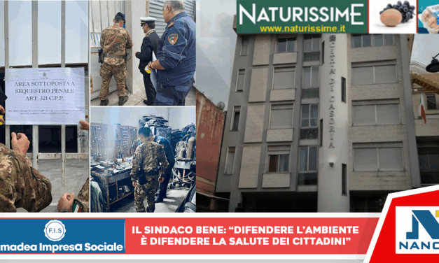 CASORIA: SEQUESTRATA AUTOCARROZZERIA ILLECITA NELL’AMBITO DELL’OPERAZIONE “TERRA DEI FUOCHI”