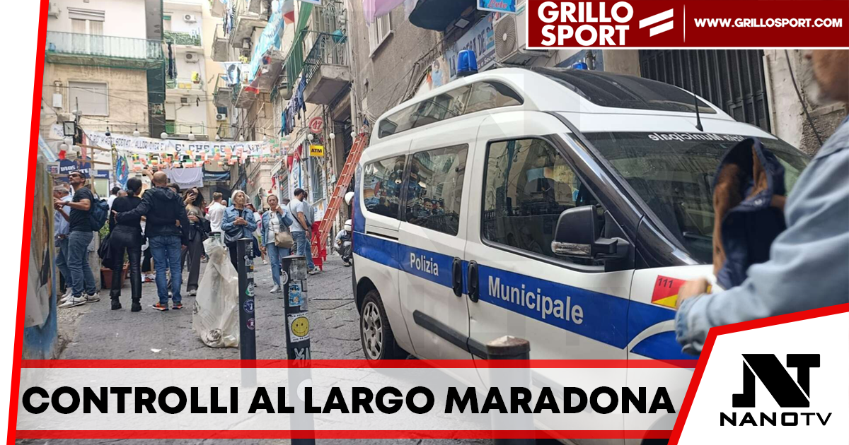 Napoli, controlli al Largo Maradona: esercenti convocati per avviare percorsi di regolarizzazione