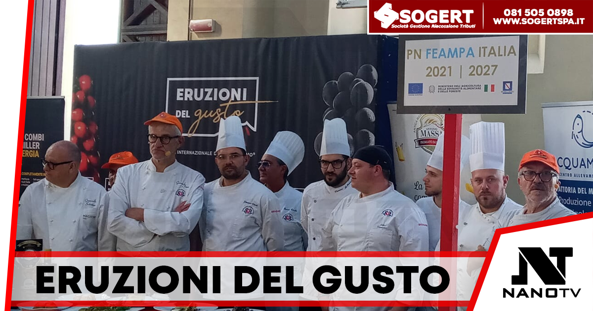 Alla Reggia di Portici torna “Eruzioni del Gusto”: tra vini vulcanici, piatti di mare e promozione del Made in Campania