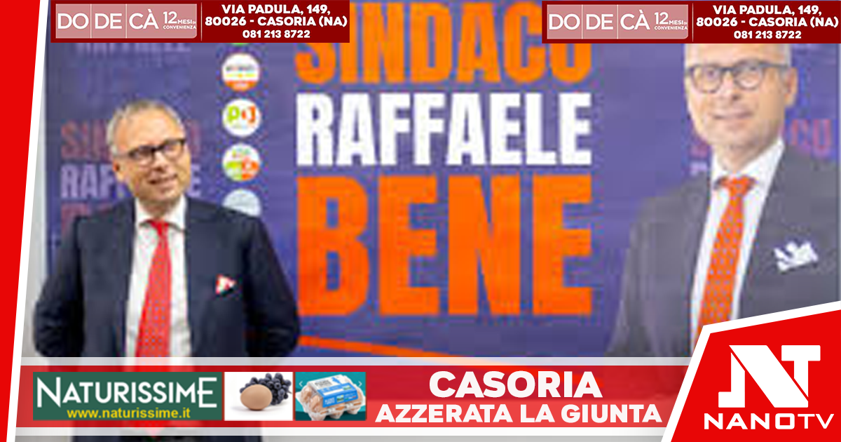 Sindaco azzera la giunta: “Serve un governo solido e unito: per questo parte una nuova fase”