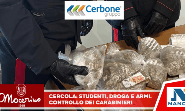 *Cercola: Studenti, droga e armi. Controlli dei Carabinieri*