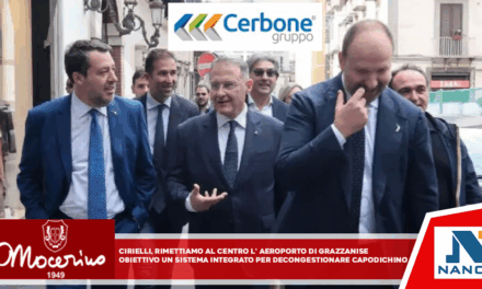 Cirielli, rimetteremo al centro l’aeroporto di Grazzanise ‘Obiettivo un sistema integrato per decongestionare Capodichino’