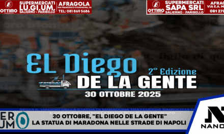 30 Ottobre. El Diego de la Gente. La Statua di Maradona nelle strade di Napoli