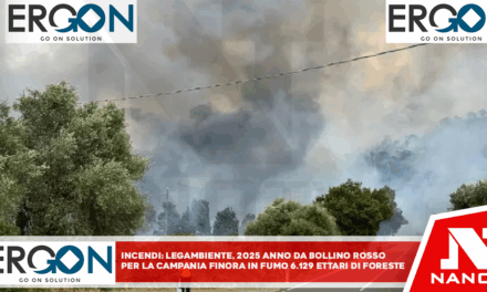 Incendi: Legambiente, 2025 anno da bollino rosso per la Campania Finora in fumo 6.129 ettari di foresta, +13% rispetto al 2024