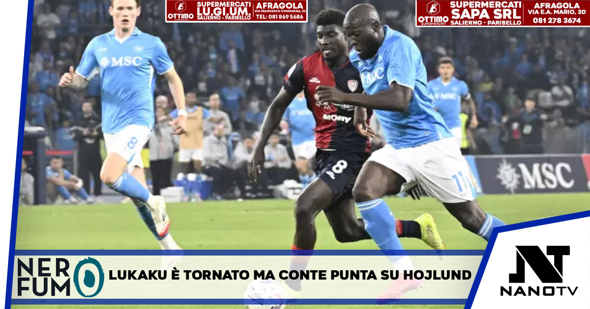 Lukaku è tornato ma Conte punta su Hojlund