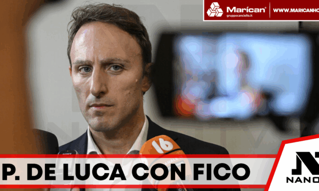 Piero De Luca (Pd): “Con Fico alla guida del centrosinistra per consolidare dieci anni di buongoverno in Campania”