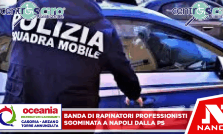 Banda di rapinatori professionisti sgominata dalla Ps a Napoli