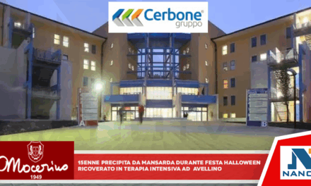 15enne precipita da mansarda durante festa Halloween Ricoverato in terapia intensiva ad Avellino