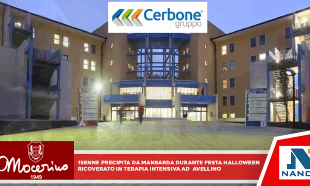 15enne precipita da mansarda durante festa Halloween Ricoverato in terapia intensiva ad Avellino
