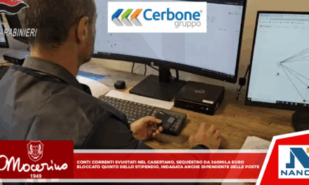 Conti correnti svuotati nel Casertano, sequestro da 360mila euro Bloccato quinto dello stipendio, indagata anche dipendente Poste