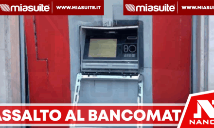 Assalto al bancomat a Sant’Anastasia: auto rubata usata come ariete contro lo sportello Unicredit