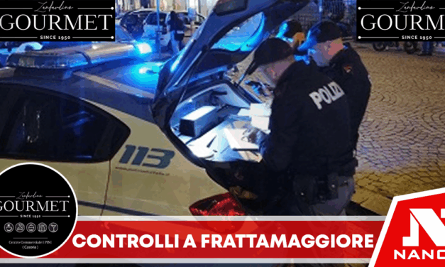 Controlli straordinari della Polizia di Stato a Frattamaggiore: oltre 200 persone identificate