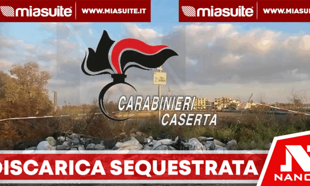 Sant’Arpino, scoperta discarica abusiva da 10 tonnellate: i Carabinieri sequestrano l’area