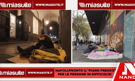 Napoli: al via il piano freddo per le fasce più deboli della cittadinanza