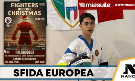 Jacopo Russo rappresenta Casoria ai Campionati Europei WKA al Fighters Before Christmas