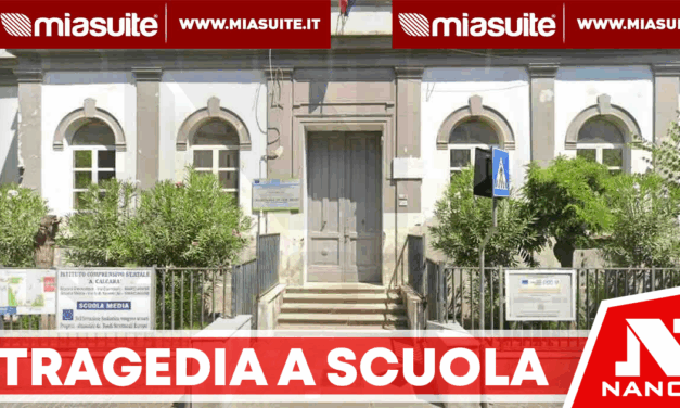 Marcianise, tragedia alla scuola “Calcara”: 12enne muore precipitando dalle scale antincendio