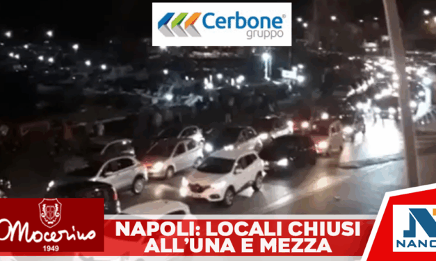 Movida, nuova stretta a Napoli: locali chiusi all’una e mezza
