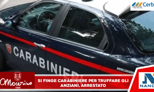 Si finge carabiniere per truffare gli anziani, arrestato