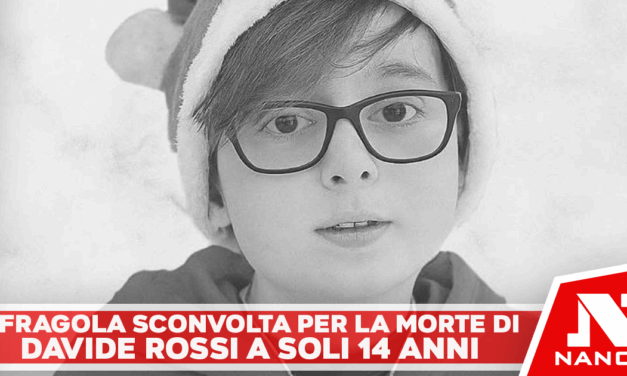 Afragola sconvolta per la morte del giovanissimo Davide Rossi.