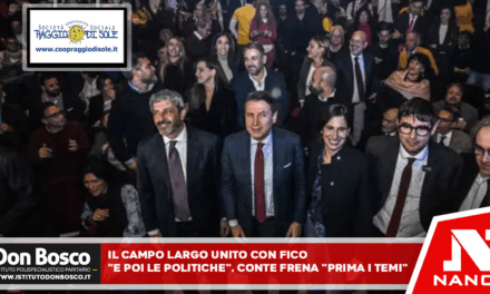 Il campo largo unito con Fico, ‘e poi le politiche’ Conte frena, “prima i temi”
