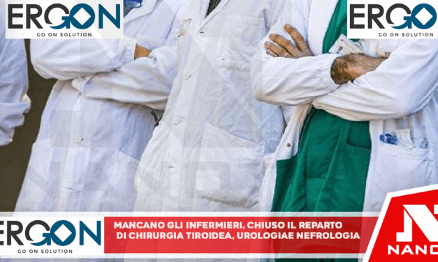 Mancano gli infermieri, chiuso il reparto di Chirurgia Tiroidea, Urologia e Nefrologia del Policlinico Vanvitelli