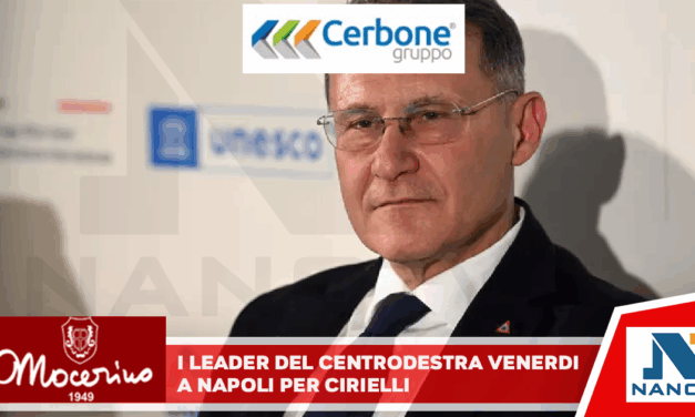 I leader del centrodestra venerdì a Napoli per Cirielli Sul palco Meloni, Tajani, Salvini, Lupi e De Poli