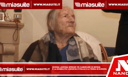 Nonna Laurina spegne 115 candeline in Irpinia E’ la donna più longeva in Italia e terza in Europa