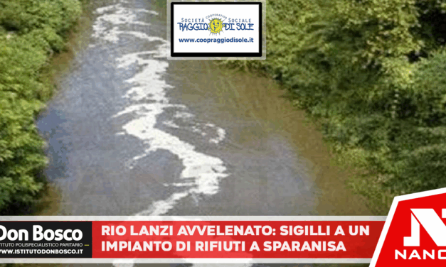 Rio Lanzi avvelenato: sigilli a un impianto di rifiuti a Sparanise