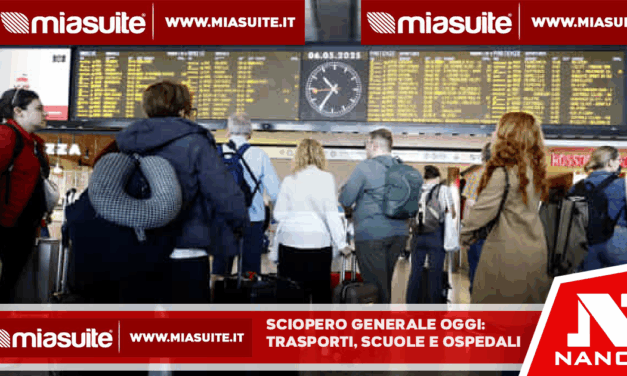 Sciopero generale oggi: a rischio trasporti, scuole e ospedali. Chi si ferma