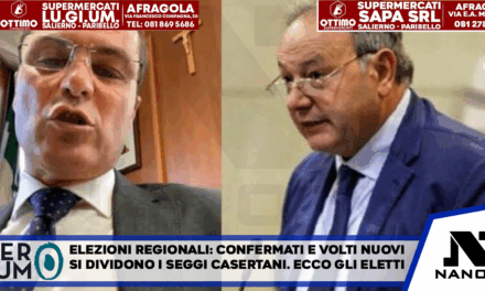 ELEZIONI REGIONALI. Confermati e volti nuovi si dividono i seggi casertani. Ecco gli eletti.