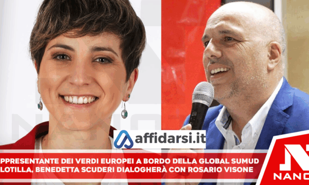 Da Gaza a Casalnuovo: Benedetta Scuderi incontra Rosario Visone per raccontare la missione della Global Sumud Flotilla