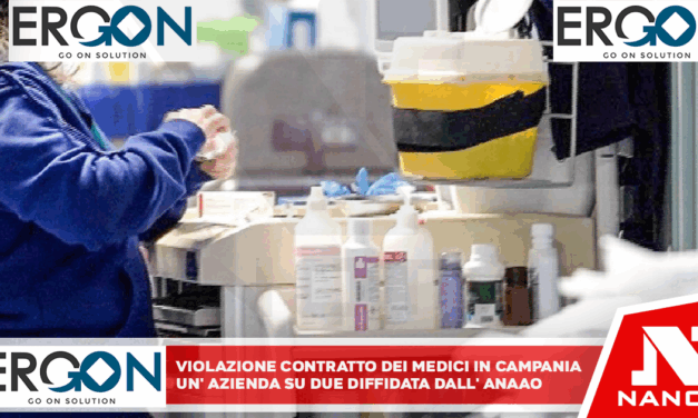 Violazioni contratto dei medici, in Campania una Azienda su due diffidata dall’Anaao Sindacato, “ma le criticità restano diffuse anche dove l’azione non è partita”