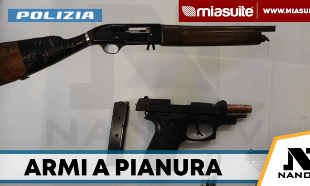 Pianura, la Polizia rinviene armi e droga durante una serie di perquisizioni