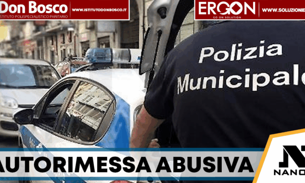 Pianura, autorimessa abusiva chiusa da Polizia Locale e Carabinieri: sequestrate 39 targhe