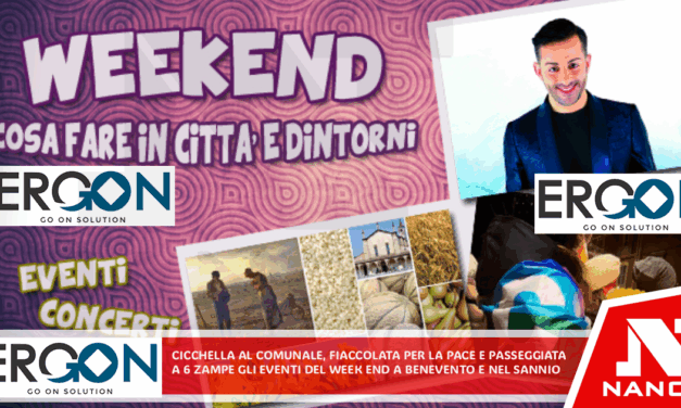 Cicchella al Comunale, fiaccolata per la Pace e passeggiata a sei zampe: gli eventi del week end a Benevento e nel Sannio