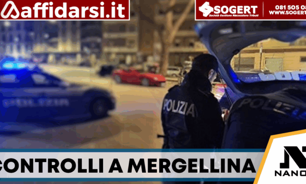 Mergellina, controlli della Polizia di Stato nella zona della movida